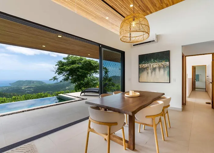 Mountainside With Modern Design Sweeping Ocean Views & Private Swimming Pool *